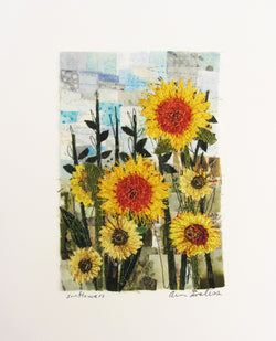 Sunflowers Mosaic