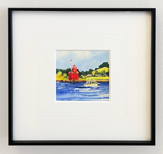 Holland Channel I framed giclee