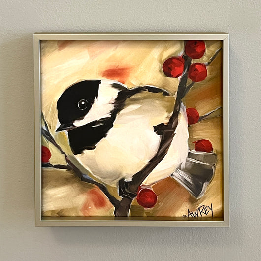 Chickadee Framed Giclee