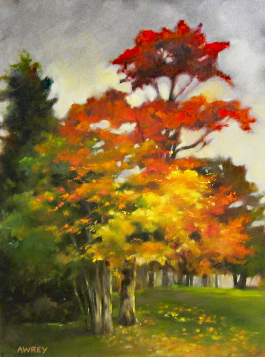 Fall On James Street Oil Painting