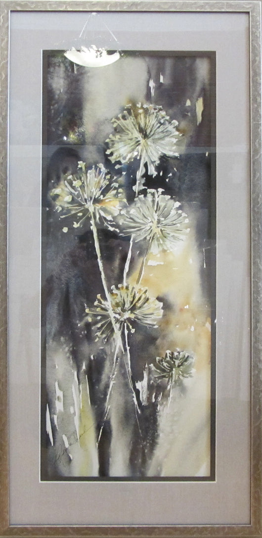 Allium Quintet Framed Giclee