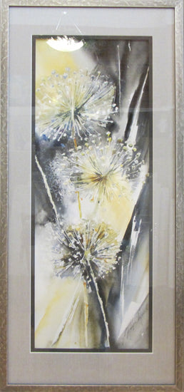 Allium Trio Framed Giclee