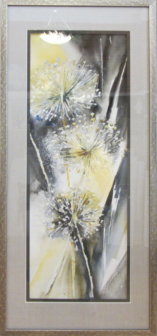 Allium Trio Framed Giclee