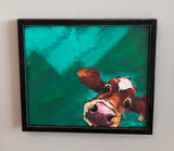 In Your Face Rustic Framed Marker Board