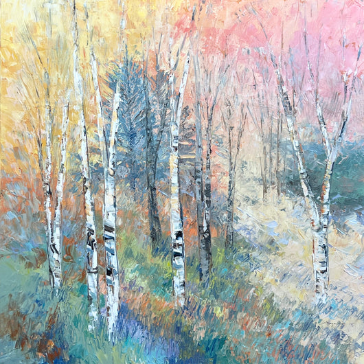 Morning Glow oil painting