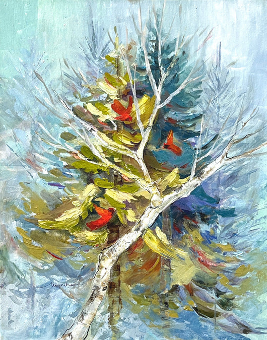 Taking Flight oil painting