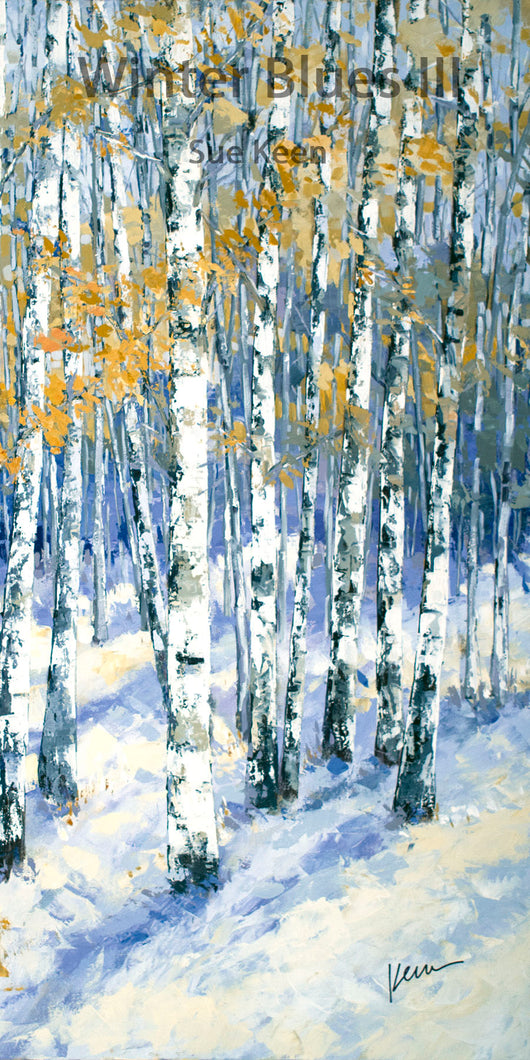 Winter Blues III Giclee