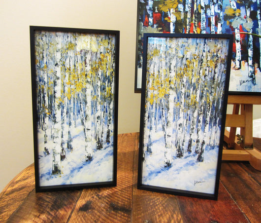 Winter Blues III Framed Giclee