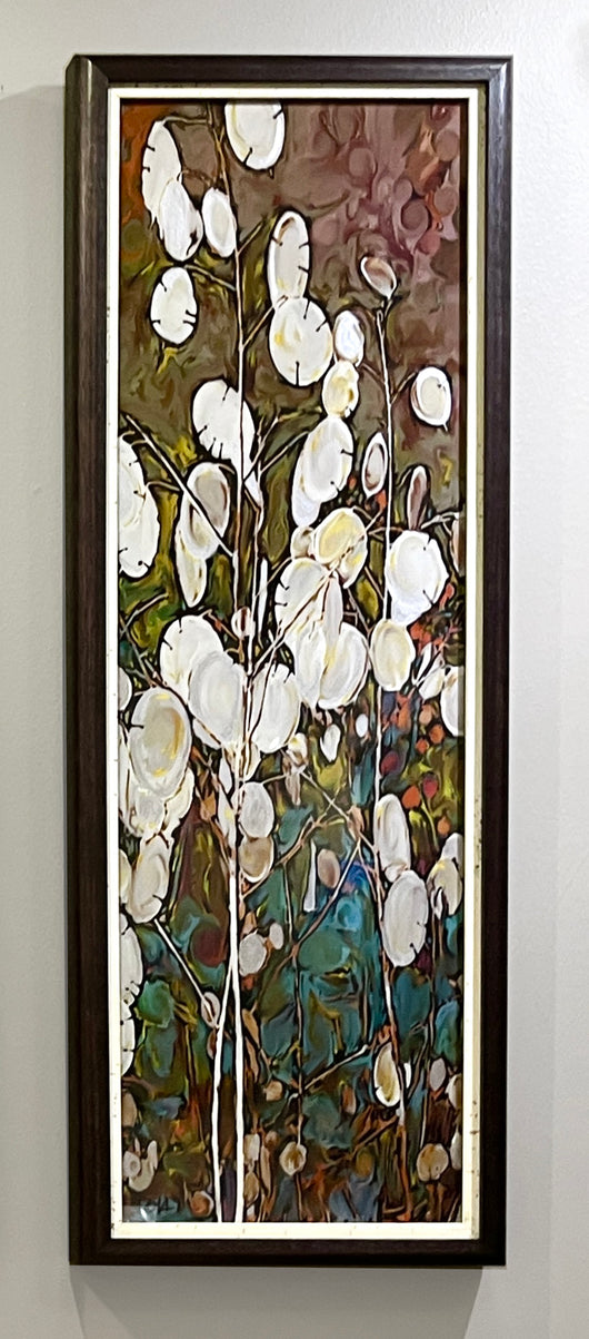 Silver Dollar Song Triptych Right framed giclee