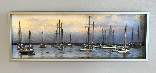 Sleeping Sails Framed Giclee