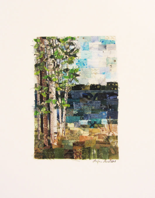 Lake Mosaic Vertical