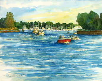 Holland Channel II Giclee