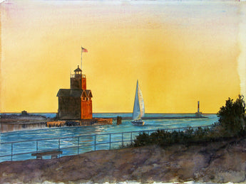 Summer Evening Glow Giclee