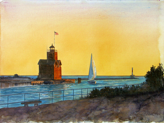 Summer Evening Glow Giclee