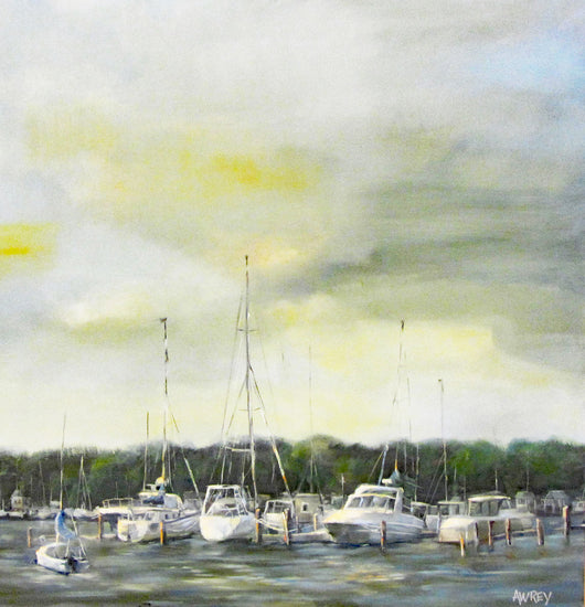 Anchored Oil Painting