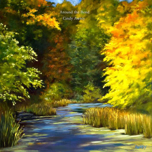 Around the River Bend Framed Giclee