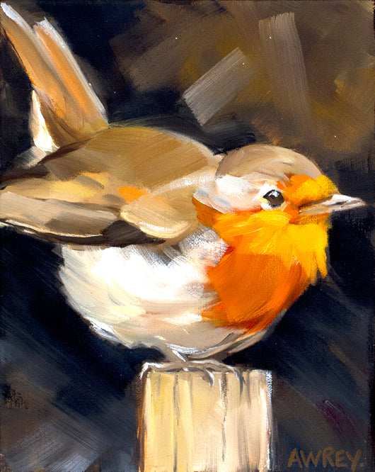 Nuthatch on Post Giclee