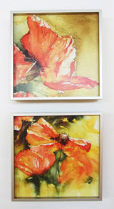 Poppy Duet Framed Giclee