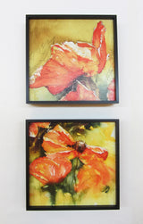 Poppy Duet Framed Giclee