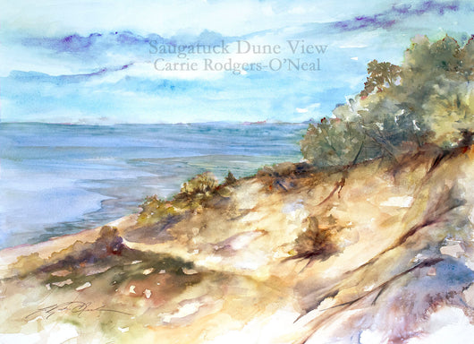 Saugatuck Dune View Giclee