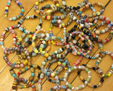 Fused Paper Bead Bracelet