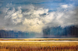Distant Mist Oil Painting