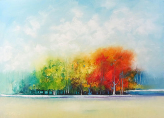 Rising Water Oil Painting