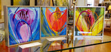 Bursting with Color 5 Framed Giclee