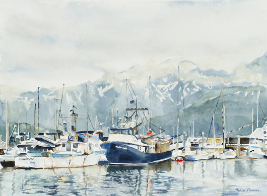 Dawn In Seward Giclee