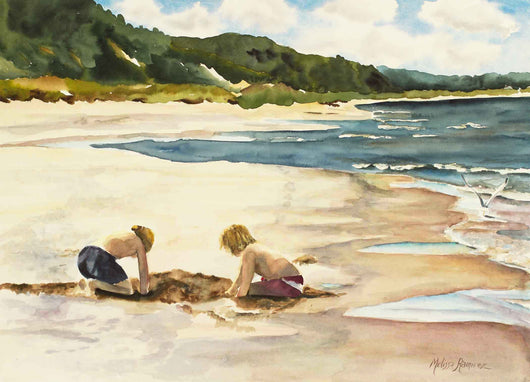 Digging For Water Giclee