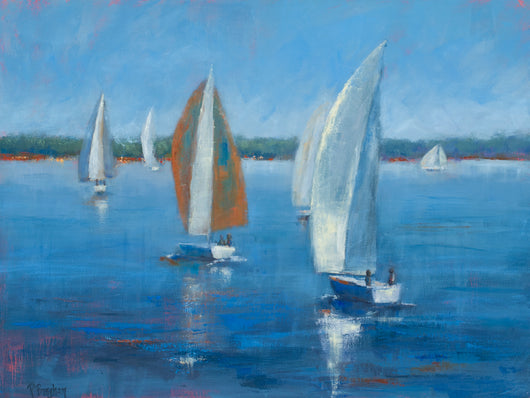 Down Wind Run Giclee