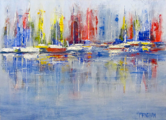 Primary Intention Oil Painting