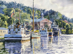 The Boat Harbor Giclee