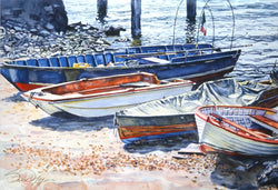 Shoreline Boats Giclee