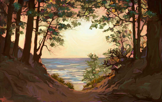 Lake Glow Giclee