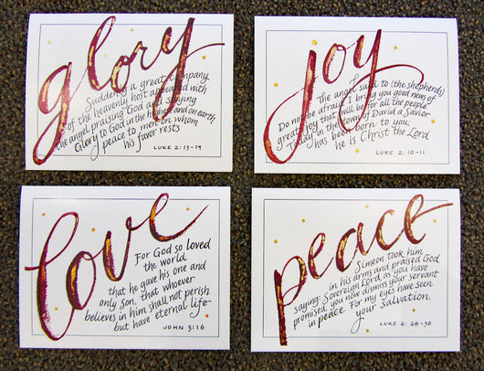 The Gift of Christmas Notecard Set of 4