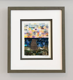 Sunrise Mosaic Framed