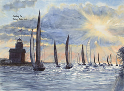 Sailing In Giclee