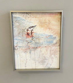 Sand Piper Framed Giclee