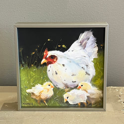 Chick Day Care Framed Giclee