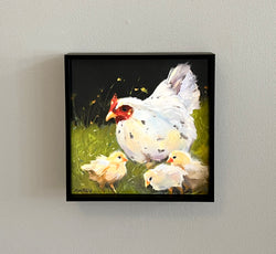 Chick Day Care Framed Giclee