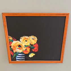 Fun Rustic Framed Marker Board