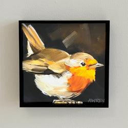 Nuthatch on Post Framed Giclee