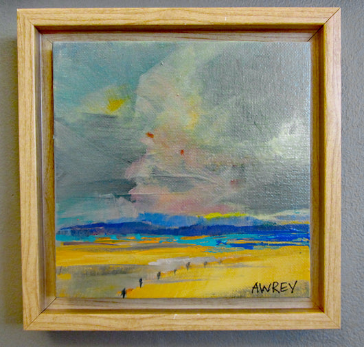Open Skies Framed Oil Painting