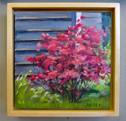 Shades of Pink Framed Oil Painting