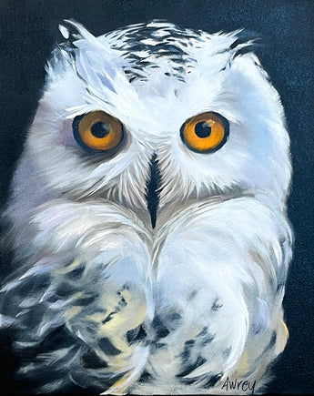 Snowy Owl II oil painting