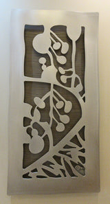 Botanical Layered Wall Sculpture Swirl Left