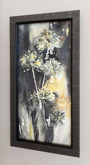 Allium Quintet framed giclee