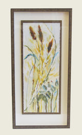 Cat Tails and Grasses Framed Giclee