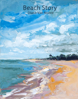 A Beach Story Oil Painting